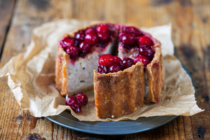 Cranberry Pork Pie