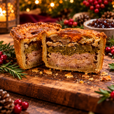 Festive Pork Pie